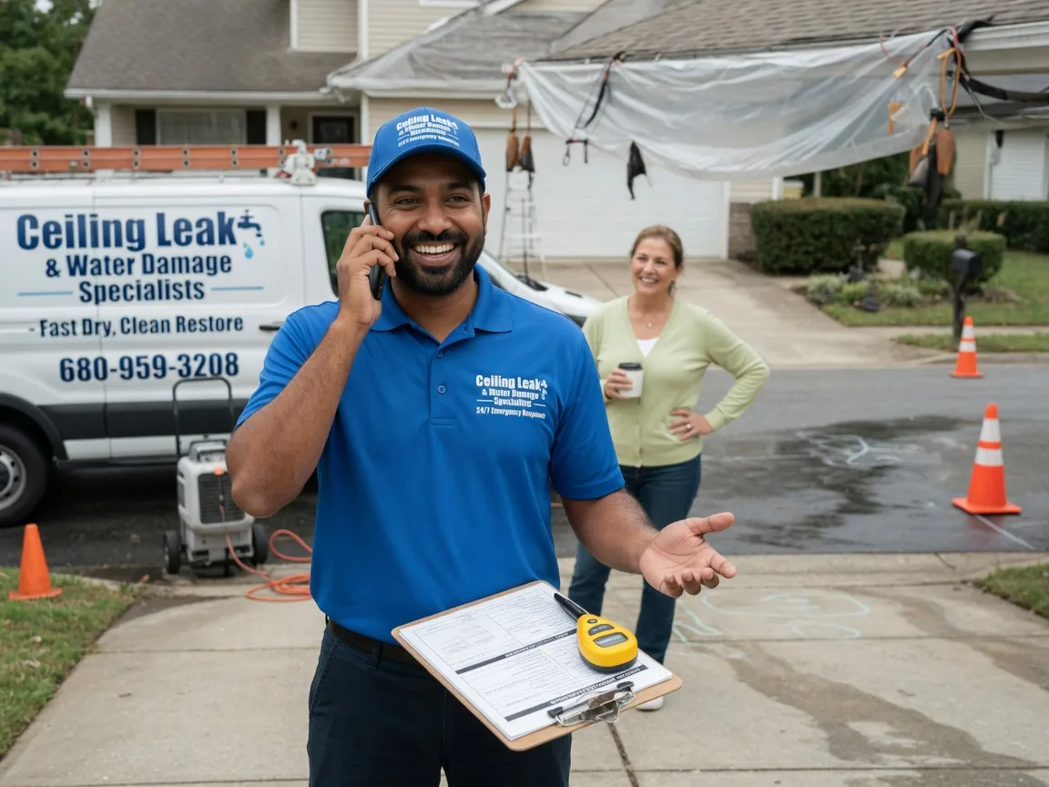 Ceiling Leak Cleanup Pine Plains, NY FAQs